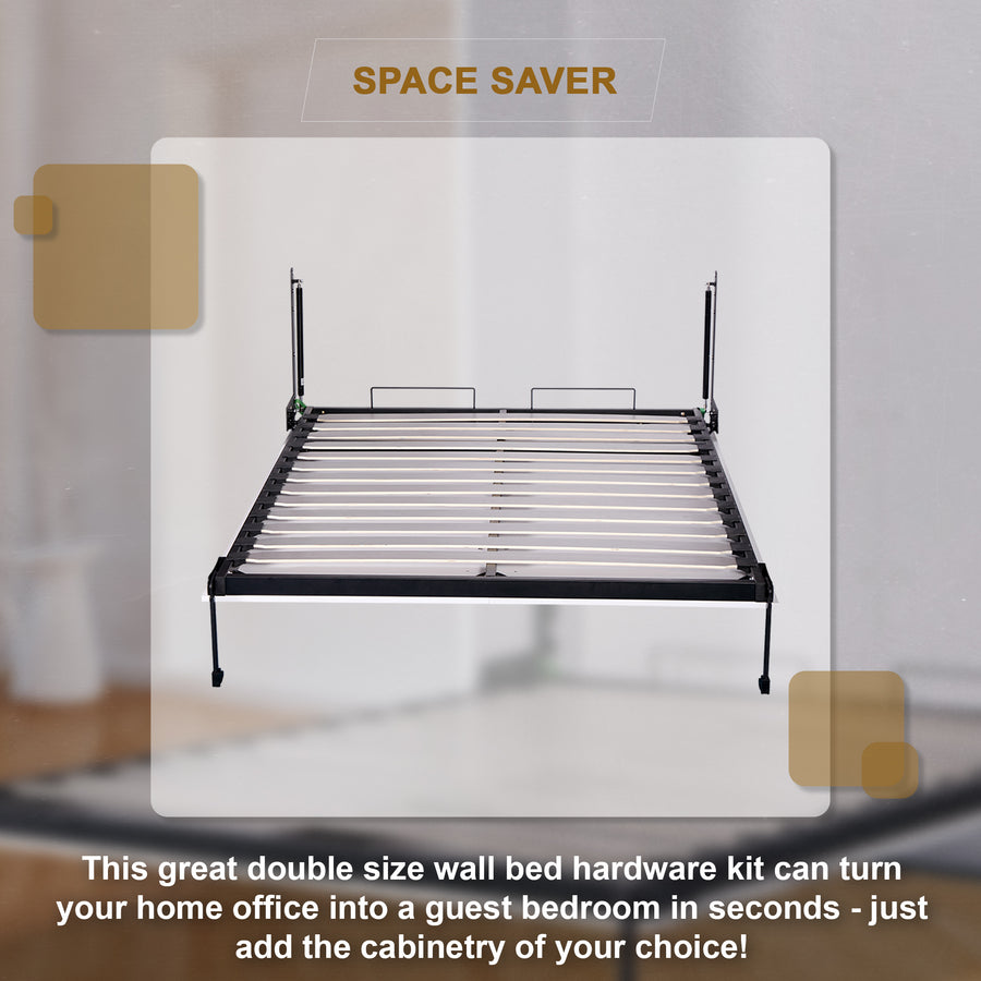 Palermo Double Size Wall Bed Mechanism Hardware Kit Diamond Edition