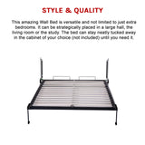 Palermo Double Size Wall Bed Mechanism Hardware Kit Diamond Edition - Extra Image