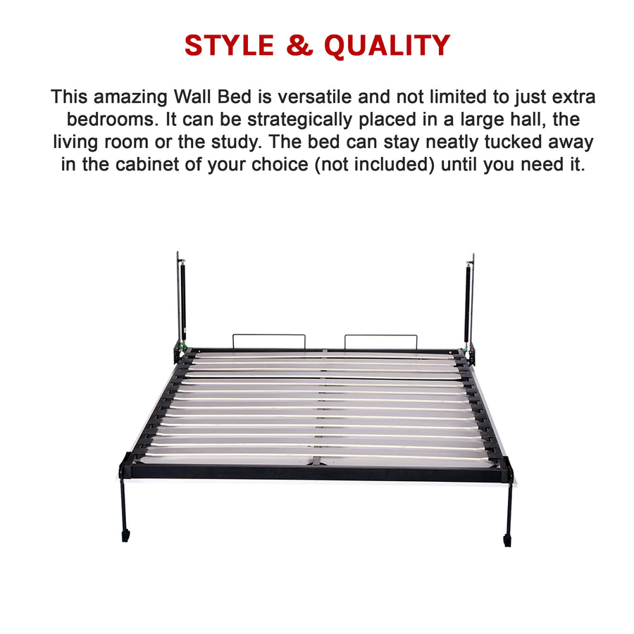 Palermo Double Size Wall Bed Mechanism Hardware Kit Diamond Edition