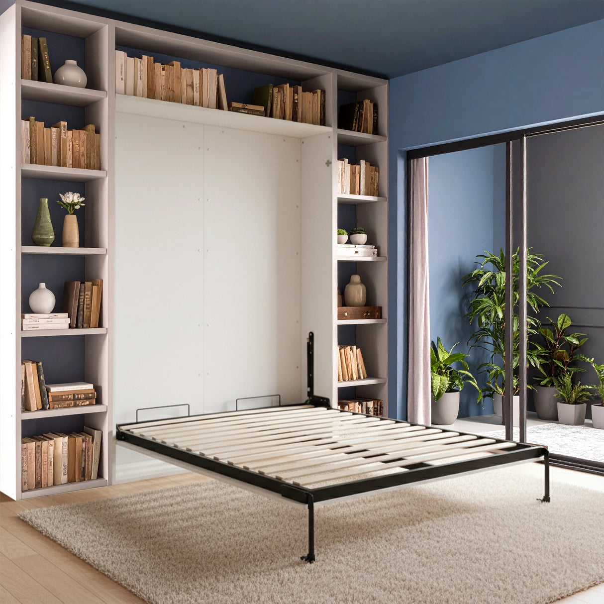 Palermo Queen Size Wall Bed Diamond Edition