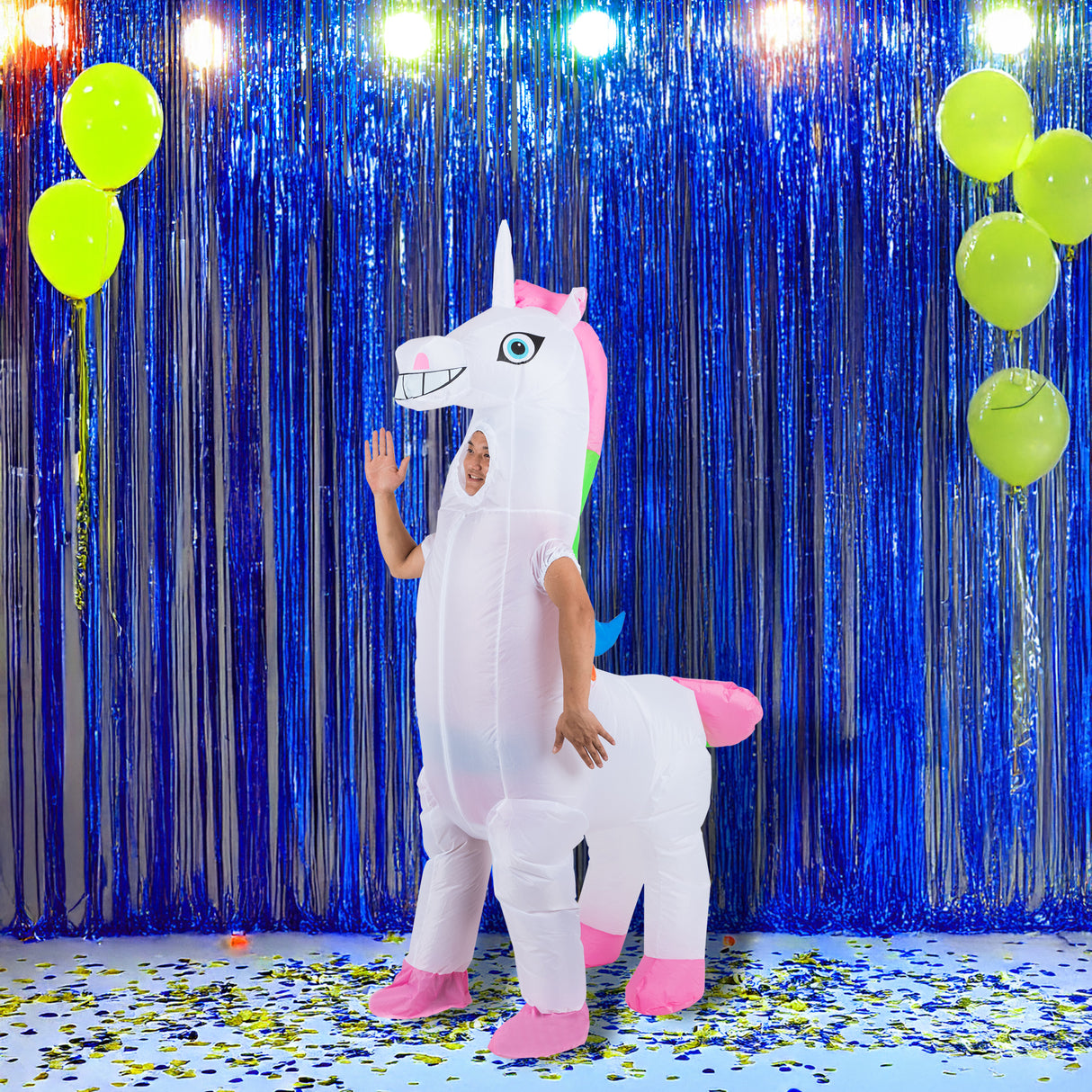 Giant Unicorn Inflatable Costume