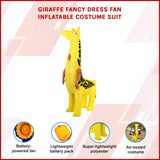 Giraffe Inflatable Costume
