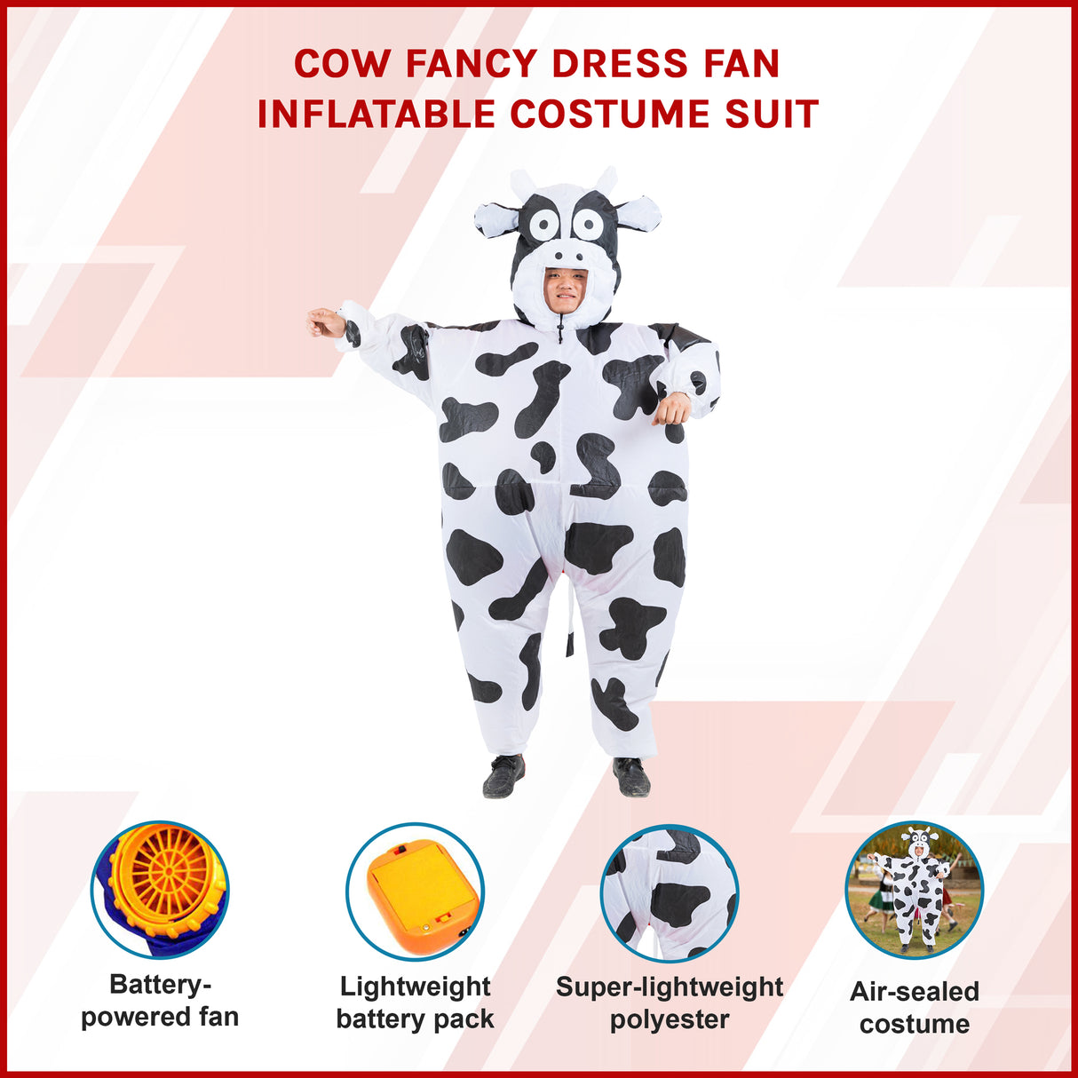 Cow Inflatable Costume