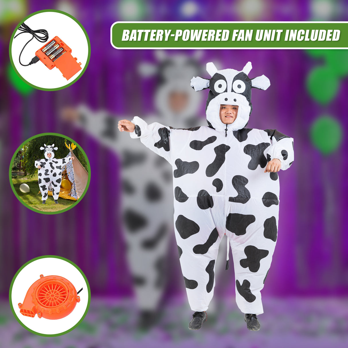 Cow Inflatable Costume