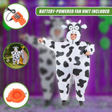 Cow Inflatable Costume - Close-Up Angle