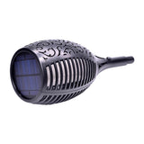 10 Pack Solar Torch Lights 96 LED Flickering Lighting Dancing Flame Garden Lamp - Top-Down View