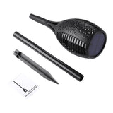 10 Pack Solar Torch Lights 96 LED Flickering Lighting Dancing Flame Garden Lamp - Rear View