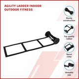 Agility Ladder Indoor Outdoor Fitness - Front View