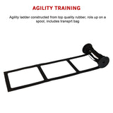 Agility Ladder Indoor Outdoor Fitness - Close-Up Angle