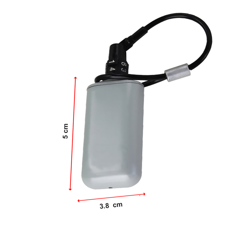 Lock Box Preset Combination Portable Key Safe with 6 in. Cable Lanyard