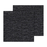 5m2 Box of Premium Carpet Tiles Commercial Domestic Office Heavy Use Flooring Charcoal - Top-Down View