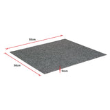 5m2 Box of Premium Carpet Tiles Commercial Domestic Office Heavy Use Flooring Grey - Extra Image