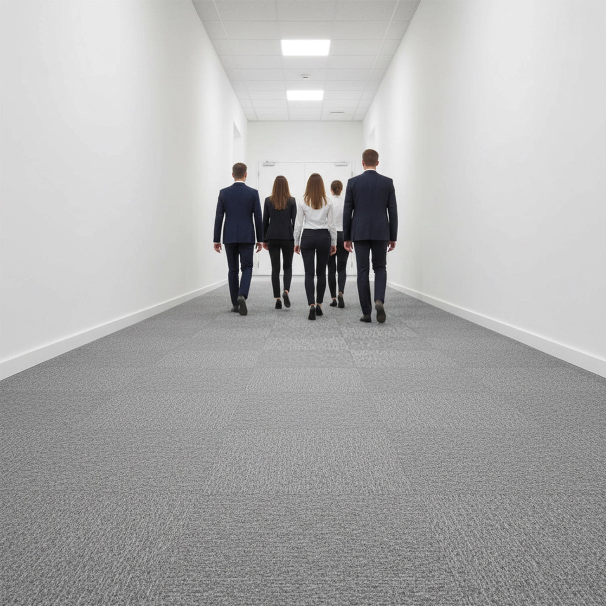 5m2 Box of Premium Carpet Tiles Commercial Domestic Office Heavy Use Flooring Grey