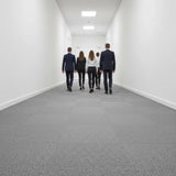 5m2 Box of Premium Carpet Tiles Commercial Domestic Office Heavy Use Flooring Grey