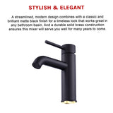 Basin Mixer Tap Faucet -Kitchen Laundry Bathroom Sink - Rear View