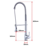 Basin Mixer Pull-Out Kitchen Tap Faucet Laundry Sink - Extra Image