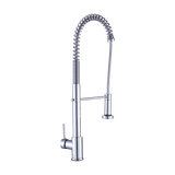 Basin Mixer Pull-Out Kitchen Tap Faucet Laundry Sink - Low Angle