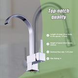 Basin Mixer Tap Faucet -Kitchen Laundry Bathroom Sink - Top-Down View