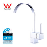 Basin Mixer Tap Faucet -Kitchen Laundry Bathroom Sink - Close-Up Angle