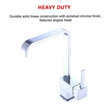 Basin Mixer Tap Faucet - Kitchen Laundry Bathroom Sink - Low Angle