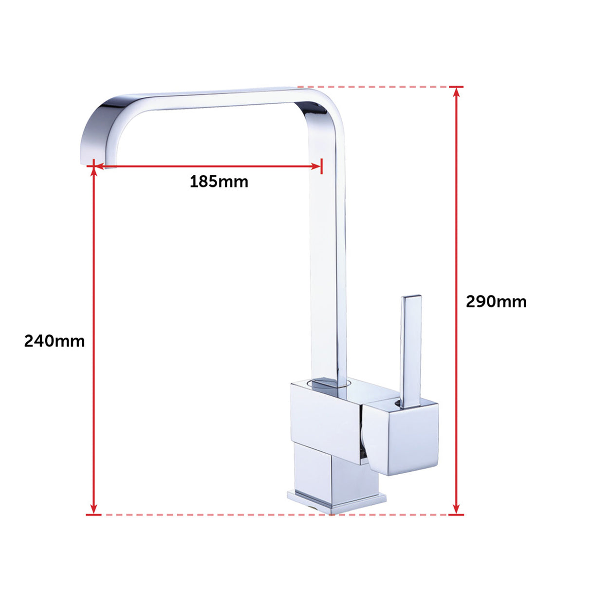 Basin Mixer Tap Faucet - Kitchen Laundry Bathroom Sink