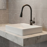Basin Mixer Pull-Down Tap Faucet -Kitchen Laundry Bathroom Sink - 45-Degree Angle