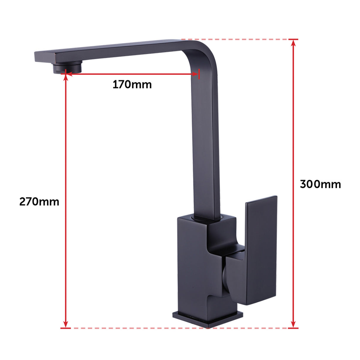 Kitchen Mixer Tap Faucet - Laundry Bathroom Sink