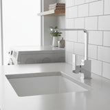 Kitchen Mixer Tap Faucet - Laundry Bathroom Sink - Close-Up Angle