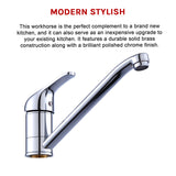 Basin Mixer Tap Faucet -Kitchen Laundry Bathroom Sink - Rear View