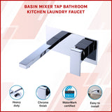 Basin Mixer Tap Bathroom Kitchen Laundry Faucet - Top-Down View