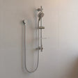 Hand Held Shower Rail Soap Dish Bathroom Set