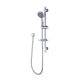 Hand Held Shower Rail Soap Dish Bathroom Set - Top-Down View