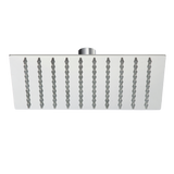 200mm Shower Head Square 304SS Polished Chrome Finish