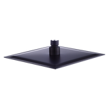200mm Shower Head Square 304SS Electroplated Matte Black Finish