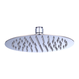 200mm Shower Head Round 304SS Polished Chrome Finish - Side View