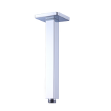 Shower Head Arm Wall Connector Square Bathroom Rainforest ShowerHead - Side View