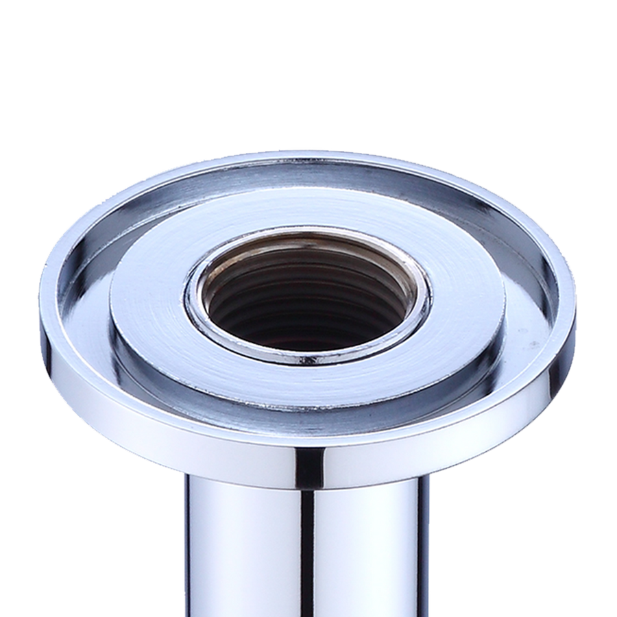 Shower Head Arm Wall Connector Round Bathroom Rainforest ShowerHead