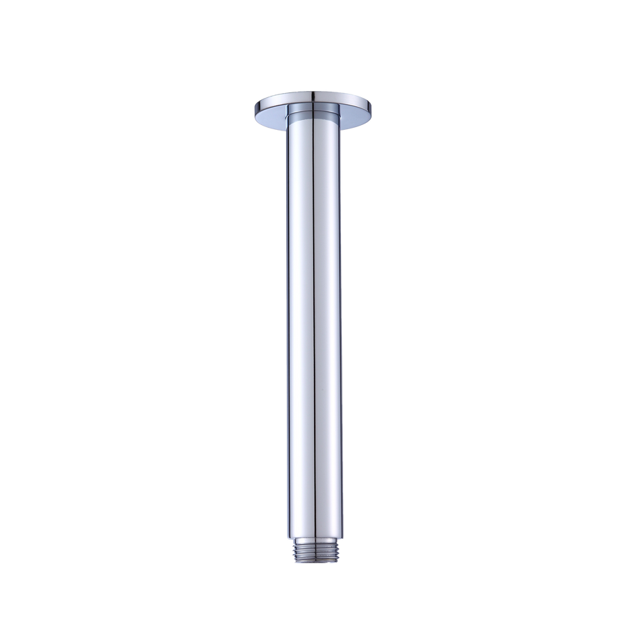 Shower Head Arm Wall Connector Round Bathroom Rainforest ShowerHead