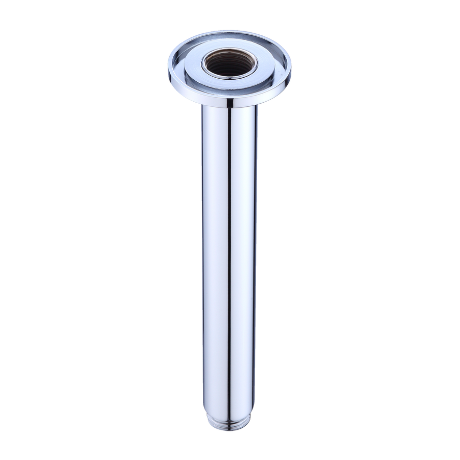 Shower Head Arm Wall Connector Round Bathroom Rainforest ShowerHead