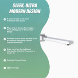 228mm Bath Spout Polished Chrome Finish - Extra Image
