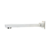 228mm Bath Spout Polished Chrome Finish - Top-Down View