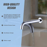 220mm Bath Spout in Polished Chrome Finish