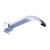 180mm Bath Spout Polished Chrome Finish - Side View