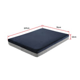 Memory Foam Dog Bed 12CM Thick Large Orthopedic Dog Pet Beds Waterproof Big - Close-Up Angle