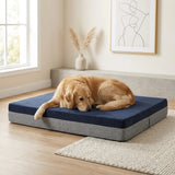 Memory Foam Dog Bed 15CM Thick Large Orthopedic Dog Pet Beds Waterproof Big