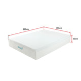Queen 30cm Green Tea Memory Foam Mattress &ndash; Cooling Comfort with CertiPUR-US&reg; Certified Foam