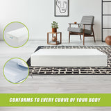 King Single 30cm Green Tea Memory Foam Mattress &ndash; Cooling Comfort with CertiPUR-US&reg; Certified Foam - Low Angle