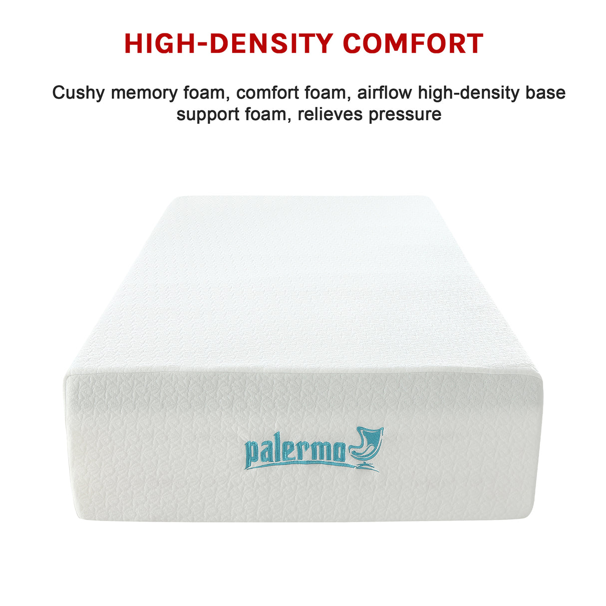 Single 30cm Green Tea Memory Foam Mattress &ndash; Cooling Comfort with CertiPUR-US&reg; Certified Foam