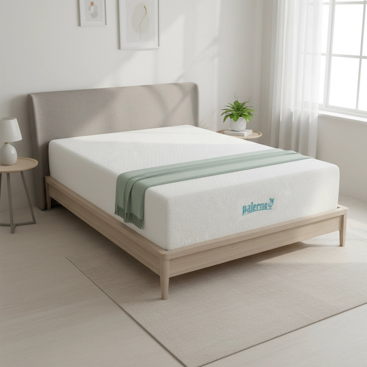 Single 30cm Green Tea Memory Foam Mattress &ndash; Cooling Comfort with CertiPUR-US&reg; Certified Foam