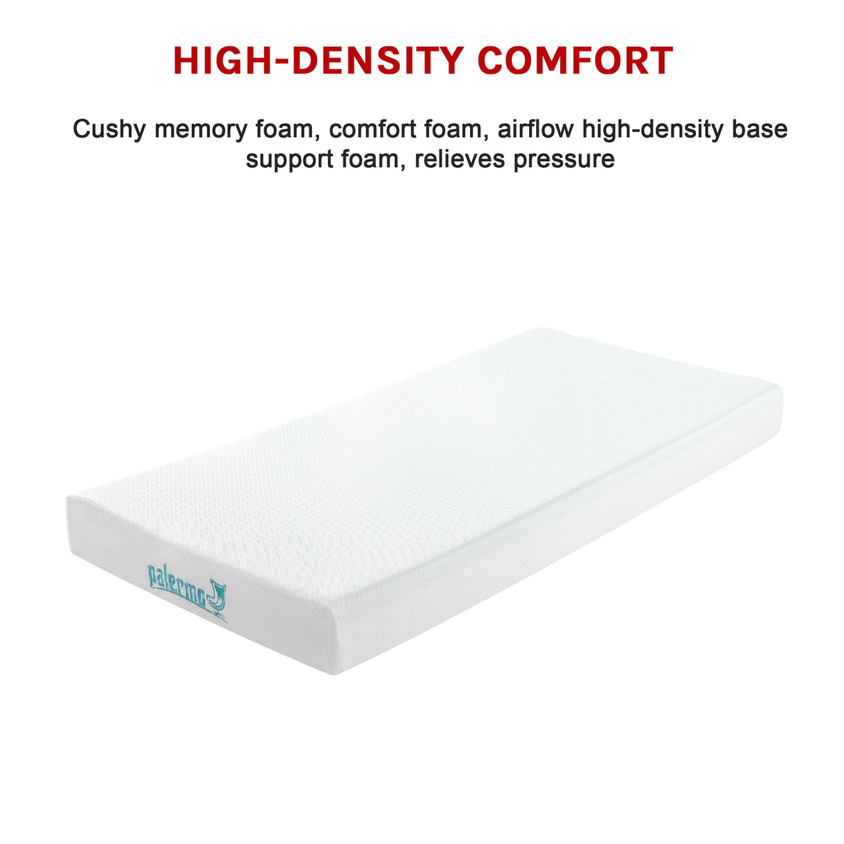 Single Green Tea Memory Foam Mattress &ndash; Cooling Comfort with CertiPUR-US&reg; Certified Foam